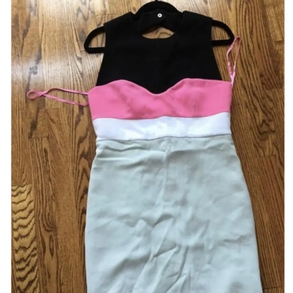 DVF Pretty open back dress